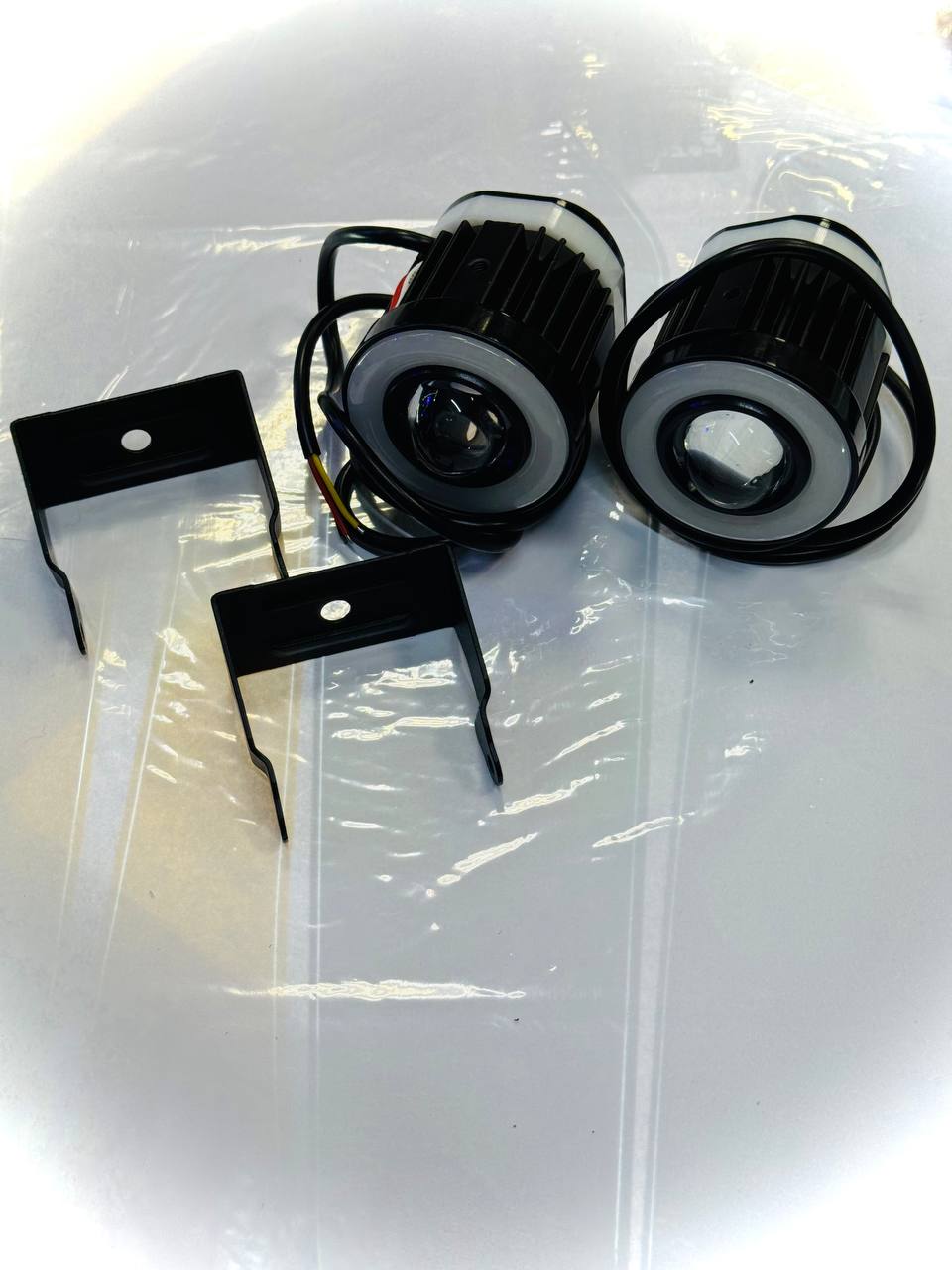 پرژکتور تک لنز گرد  نئون دار